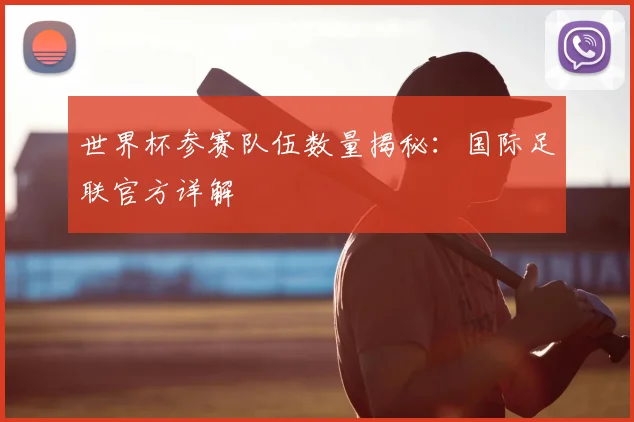 世界杯参赛队伍数量揭秘:国际足联官方详解